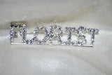Silver Crystal Florist Pin Floral Designer Flower Garden Roses Lilies Plants