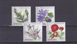 ROMANIA 2015 STAMPS Flowers set MNH POST peony botanic garden