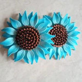 50PCS Artificial Sunflower Fake Foam Peony Home Wedding Garden Party D???cor NEW