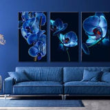Orchid print, Orchid art, Orchid poster, Flower print, Orchid wall art, Botanical print set, Flower art print