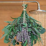 52 PCS Mix Dried Eucalyptus & Lavender Flowers Bundles for Shower, 17'' Natur...