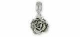 Peony Jewelry Sterling Silver Handmade Peony Flower Charm Slide This Charm Will