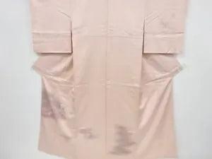 6865774: JAPANESE KIMONO / VINTAGE HOMONGI / EMBROIDERY / PEONY & AUTUMN FLOWERS