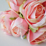 Blush Pink Rose Bouquet, Floral bunch, Pink Artificial Flowers, DIY wedding flowers Flower Bunch, Home Accents, Bouquet making Wreath Making