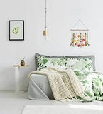 Natural dried flower wall hanging for boho farmhouse wall decor | Dried