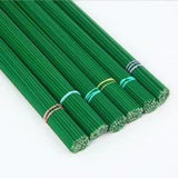 Artificial Branches Twig Iron Wire Paper Covered For Nylon Silk Flower 10pcs New
