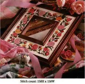 ROSES AND PEONIES  CROSS STITCH PATTERN  ONLY    YD  WUE