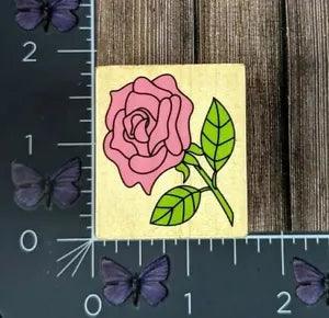 Melissa & Doug Carnation Flower Rubber Stamp Wood #Z126
