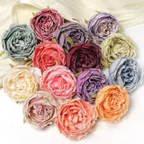 10X Rose Peony Silk Flower Head Party Shower Wedding Bouquet Garland Decor Craft