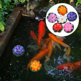 6 Pcs floating pond plants for small ponds Floating Flower Accessories Fish