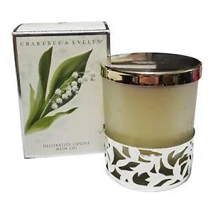 Crabtree & Evelyn - Lily Of The Valley - Decorative Candle With Lid - READ