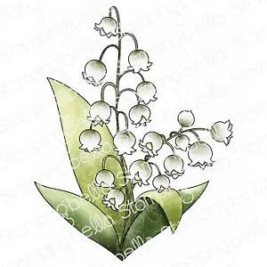 Stamping Bella Cling Stamp-Lily Of The Valley EB1244