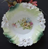 Art Nouveau RS Prussia Bowl Carnation Mold
