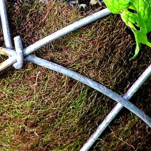 EAL Reusable hanging basket liner fit 50cm diameter hanging baskets, longlasting hanging basket liner, reusable, lightweight, strong, porous