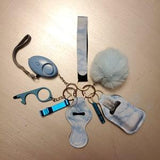 SafeKeys - Alarm, Whistle and Accessories Key Chain