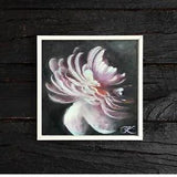 Peony Painting Original Art Peony Artwork Sunflower Wall Art Flower from Ukraine