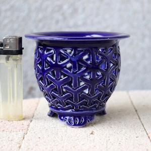 OOAK Furan orchid pot Fu ran pot Neofinetia pot Fukiran Furan pot Dendrobium pot Gift for mom Orchid pots Orchid cachepot