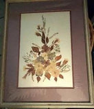 Pressed Flower framed bouquet dried arrangement The Floral Signatures Collection