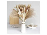 Luxthetic 100 Pcs Pampas Dried Grass Flowers Arrangement, Boho Fall Home