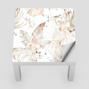 Soft Orchid \ IKEA LACK Decal \ Removable Table Sticker \ Self Adhesive Furniture Decal \ Waterproof Sticker