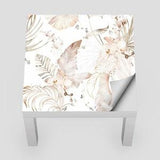 Soft Orchid \ IKEA LACK Decal \ Removable Table Sticker \ Self Adhesive Furniture Decal \ Waterproof Sticker
