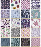 Ambesonne Summer Floral Microfiber Fabric by The Yard for Arts and Crafts