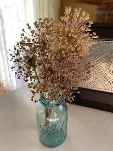 DRIED ALLIUM Bunch BOUQUET Bundle ALLIUMS Dried Flowers