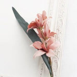 Pink Orchid Stem | Wedding Orchid | Millinery Flowers | Stemmed Orchid | DIY Bouquet Filler | Orchid for Hair | Silk Orchid Blue Hutch OR117