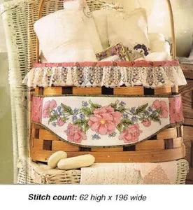 PEONIES AND PRIMROSES  -  CROSS STITCH PATTERN ONLY  GU - WYY