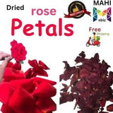 Dried Red Rose Flower Petals Ceylon Organic Natural Herbal Water Tea 50g real