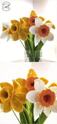 44 Stunning Crochet Flowers Free Patterns for Home Decoration Flower Delivery