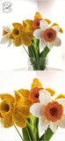 44 Stunning Crochet Flowers Free Patterns for Home Decoration Flower Delivery