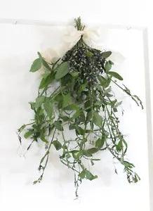 Hanging Dried Flowers -One Large Bunch Sweet Pea Vines and Flowers (Non-Edible)