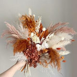 Bridal bouquet - Sunset | Wedding bouquet | Boho wedding | Dried flower bouquet | burnt orange | handmade | nature inspired