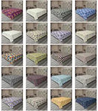 Ambesonne Floral Foliage Flat Sheet Top Sheet Decorative Bedding 6 Sizes