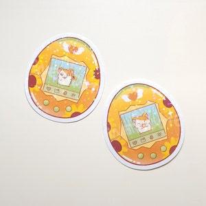 Holo Hamtaro Tamagotchi | Holographic Sticker