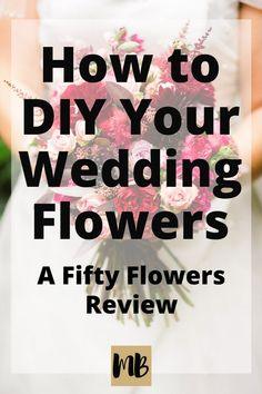 How I Did My Own Wedding Flowers with Pictures (Under $400) Flower Delivery