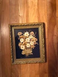 Beaver Meadows Pressed Real Vermont Flowers Framed 10 1/2 X 12 1/2 Inches