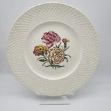 Spode Copeland Mansard 11" Dinner Plate Floral S1990 Carnation Flower