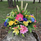 Cemetery flowers