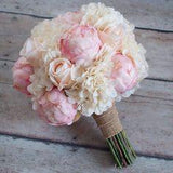 Flowers (White roses, light pink hydrangeas, light pink peonies) Flower Delivery