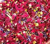 Dried Flower Mix Dried Roses Lilac Chamomile Lemongrass Biodegradable Confetti