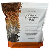 Molly's Succulent Mix - Premium Gritty Soilless Potting Mix for Succulents, Cactus and Bonsai