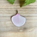 Pink Striped Orchid Pendant, Orchid Jewelry, Moth Orchid, Pink Orchid Flower, Phalaenopsis Flower Jewelry, Orchid Gift, Orchid Plant