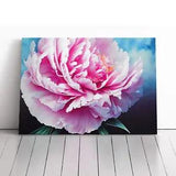 Wonderful Peony Flower Canvas Print Wall Art Framed Picture Home Decor Large