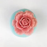 Flower Peony Molding Silicon-6*6*2.5cm Soap Candle Making Molds Resin Cake Molds