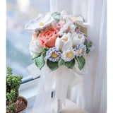crochet flowers, crochet flower bouquet, crochet bouquet, Crochet flower, Crochet Rose,