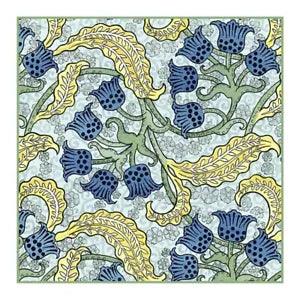 Art Nouveau Lily of Valley Grasset Flowers Counted Cross Stitch Chart Pattern