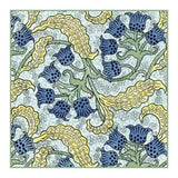 Art Nouveau Lily of Valley Grasset Flowers Counted Cross Stitch Chart Pattern