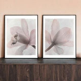 Pink Orchid SET of 2, Blush Pink Wall Art, Orchid Art, Nature Inspired Wall Decor, Spa decor, Botanical Wall Art, Nature Photography Set